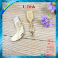 Mystery golden bag jewelry USB Flash Drive